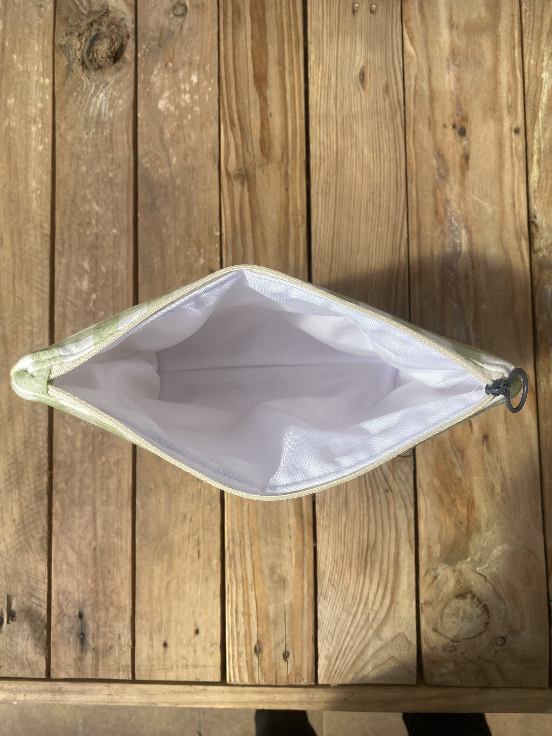 Neceser midi Vichy verde - 4