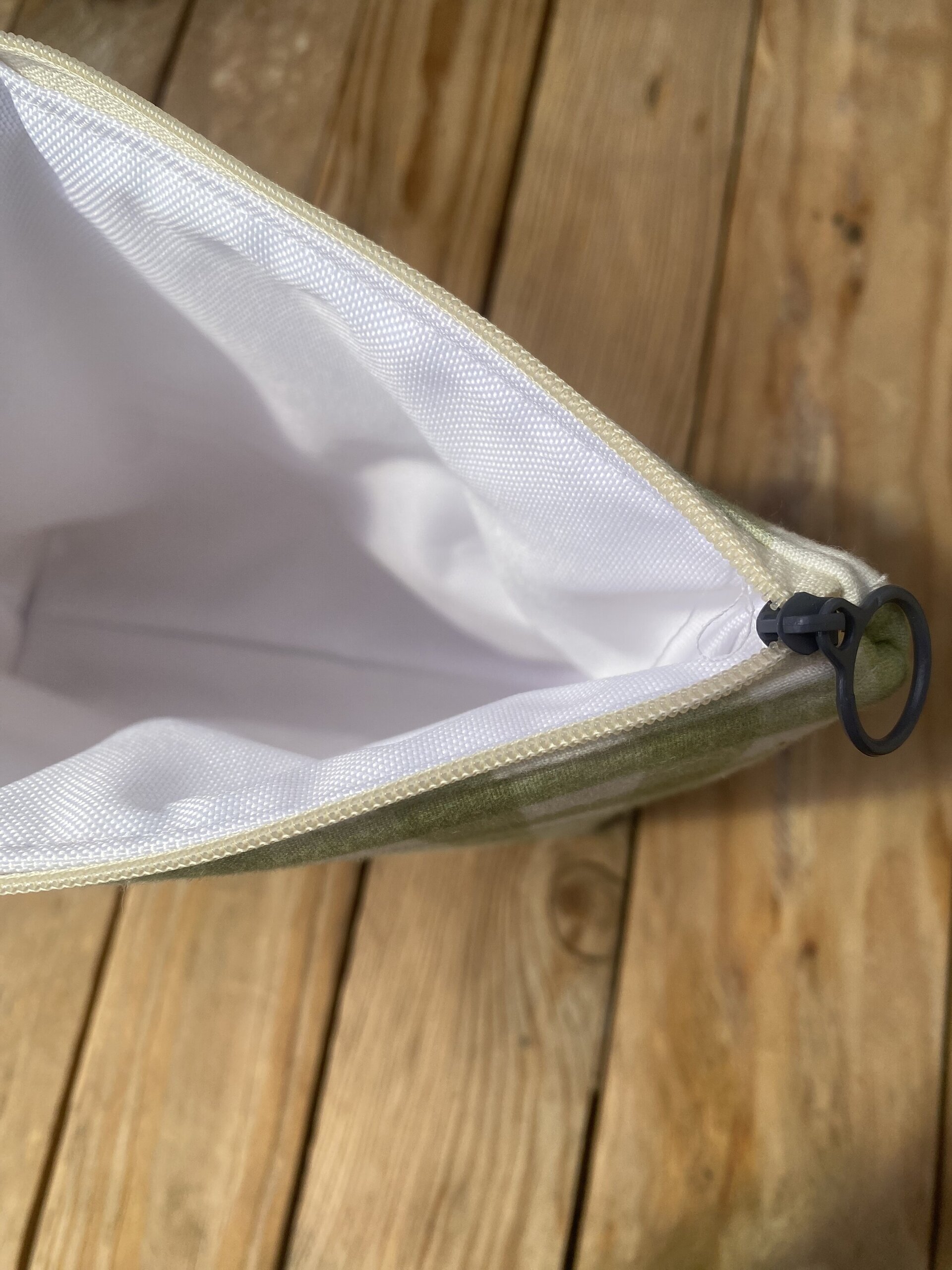 Neceser midi Vichy verde - 5